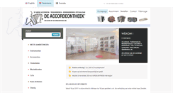 Desktop Screenshot of accordeontheek.nl